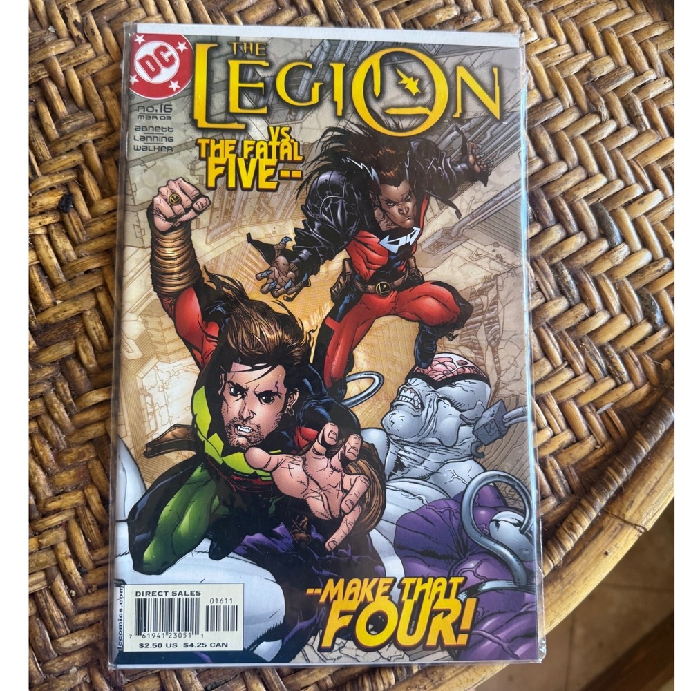 DC Comics The Legion #16 Comic Book Unisex OS Multi Fatal Five Modern Age 2003